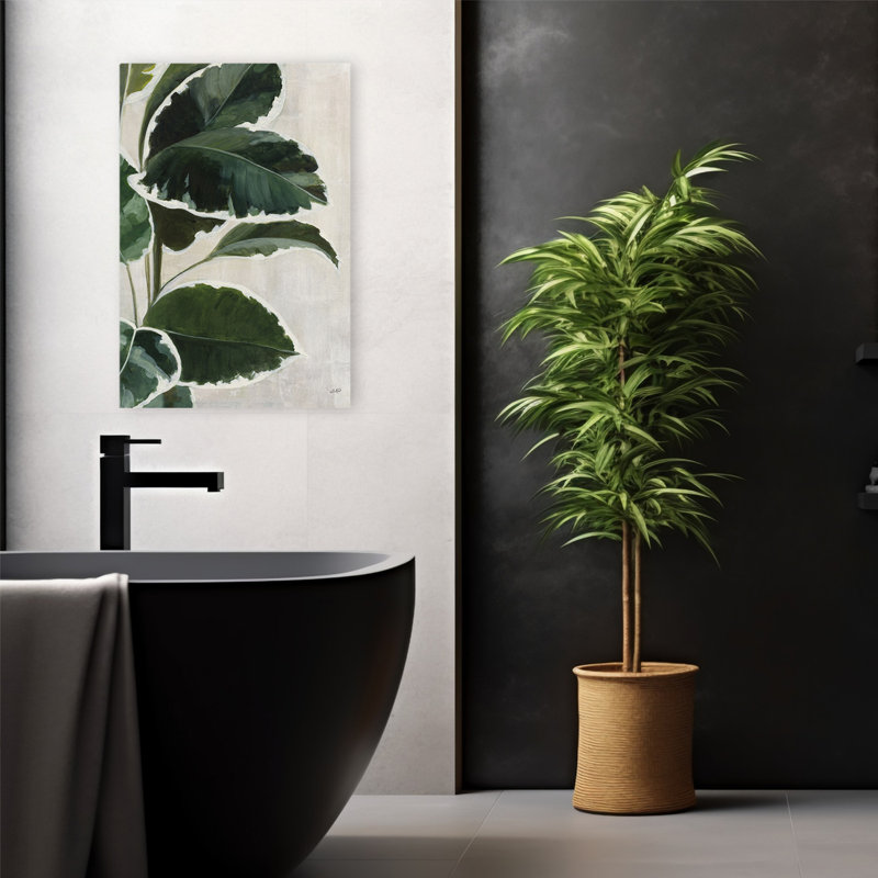 Botanicals and Cream Tropical Study I Art, H 24 po x l 16 po