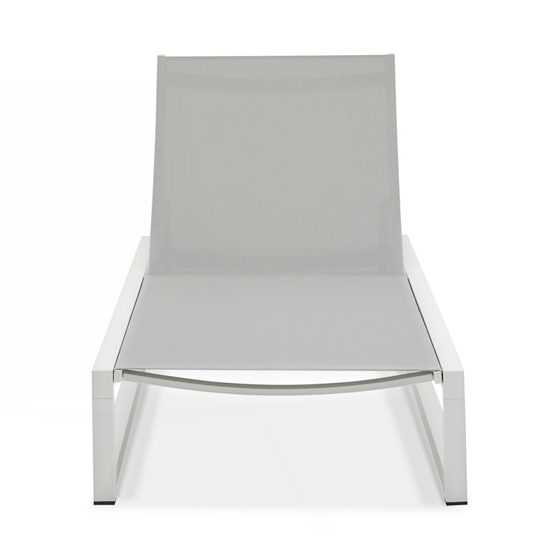 Chaise longue d'extérieur réglable à 5 niveaux, 1