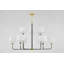 Paramus 8 Light Chandelier-250387305