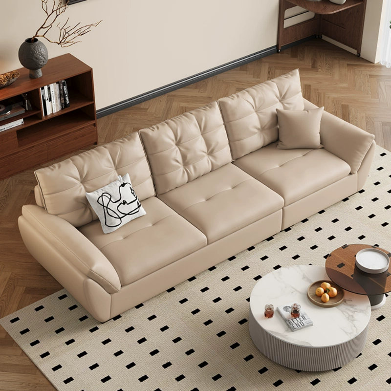 Canapé pour trois personnes kaki de luxe Simple Light