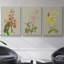 Botanical Array II, ensemble de 3 toiles encadrées sur toile-97760351-97760352