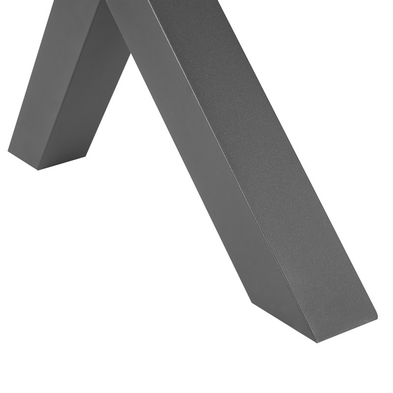 Dibella Rectangular Metal Outdoor Dining Table , 200cm cm W 105cm cm D