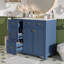 Meuble-lavabo 36 po avec lavabo en céramique-97857644
