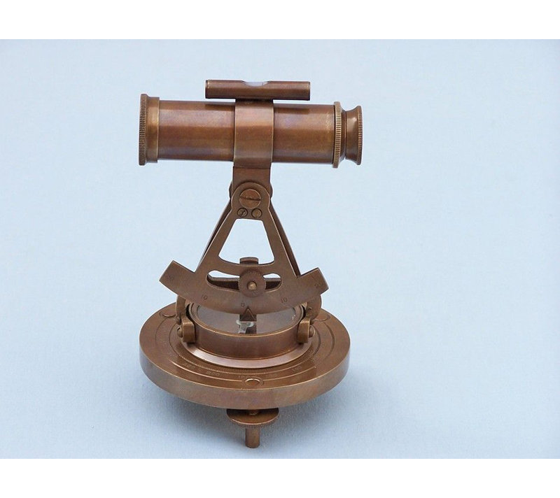 Sculpture compass Escondido, Laiton antique
