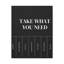 Take What You Need - Wrapped Canvas Print-790938164