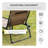 Reclining Chaise Lounge Chair, Portable Sun Lounger, Folding Camping Cot, With Adjustable Backrest And Removable Pillow, For Patio, Garden, Beach,-144357457