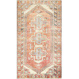 One-of-a-Kind Hand-Knotted 1960s Oushak Rug - 3'8" x 6'4"