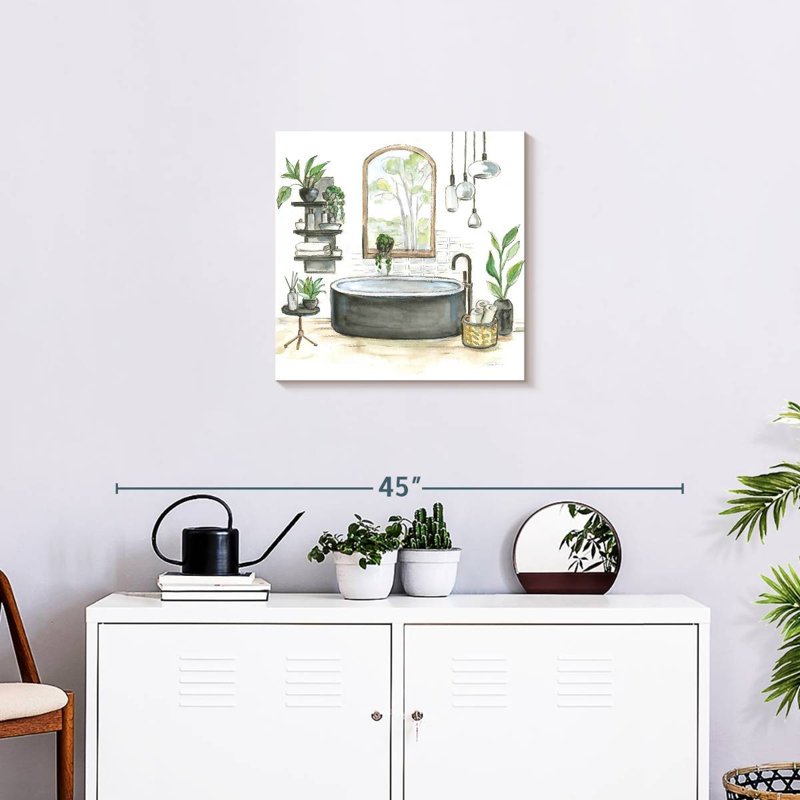 Baignoire noire Kerrick I, H 20 po x l 20 po