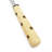 S/4 Elegant Forks & Knives Set with Resin Handles and Metallic Dots, Perfect for Stylish Dining and Gifting