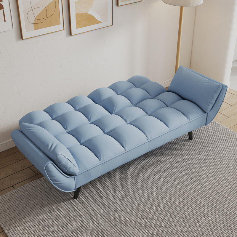 Coussin 57 "avec deux accoudoirs, Bleu marine antique