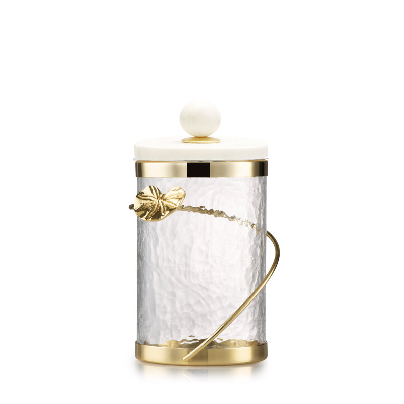 Marble Lid Canister