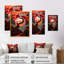 «Orange Cherry Blossum Tree», reproduction sur toile-86810175-86810181