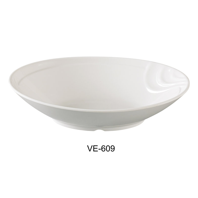 Mélamine ovale de Venise 22 oz. Bol de service