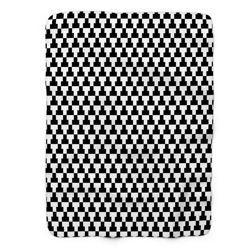 Mono Hues - couverture Sherpa 1 pièce de qualité supérieure 0178, L 60 po x L 80 po