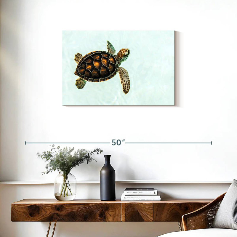 Brampt Baby Turtle, 20" H x 30" W