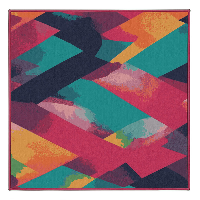Nova Grid Rug, Square 8'