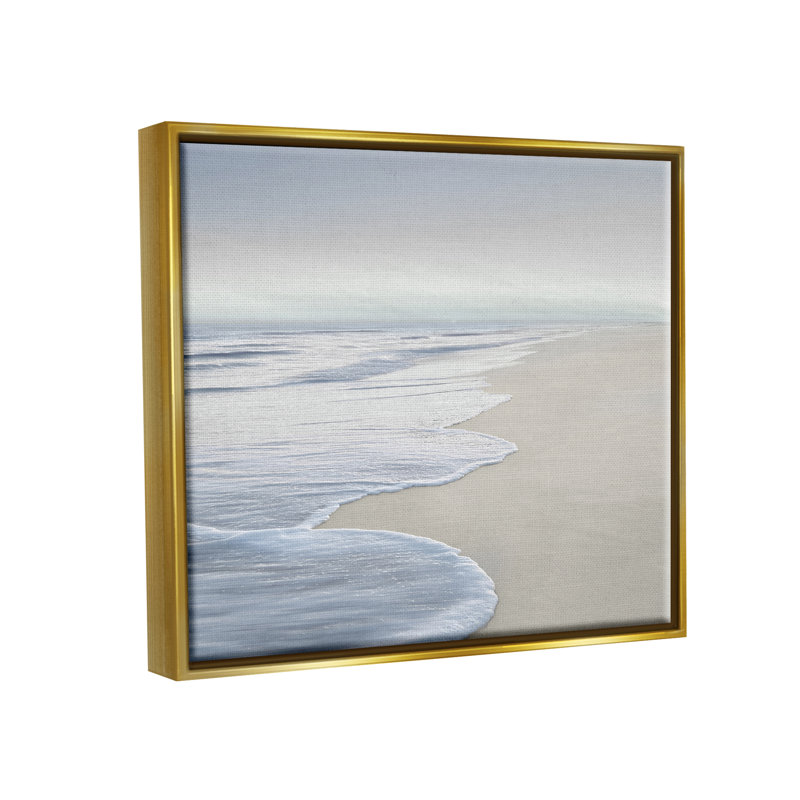 «Stupell Industries Foamy Beach Waves», art mural sur toile par Maggie Olsen, H 17 po x l 21 po x P 1,7 po