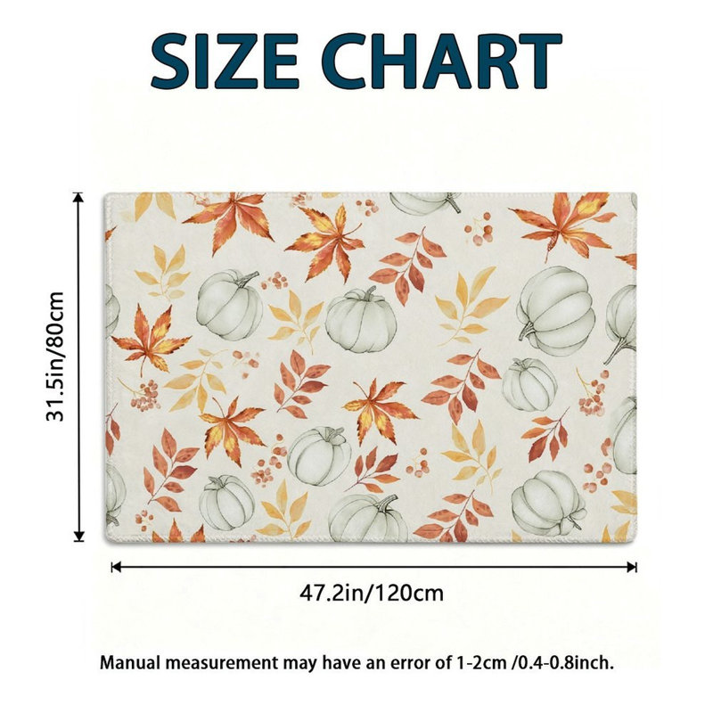 Tapis botanique crème Fall Harvest