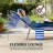 Outdoor Folding Chaise Lounge Chair Adjustable Back Tanning Chair-56744644