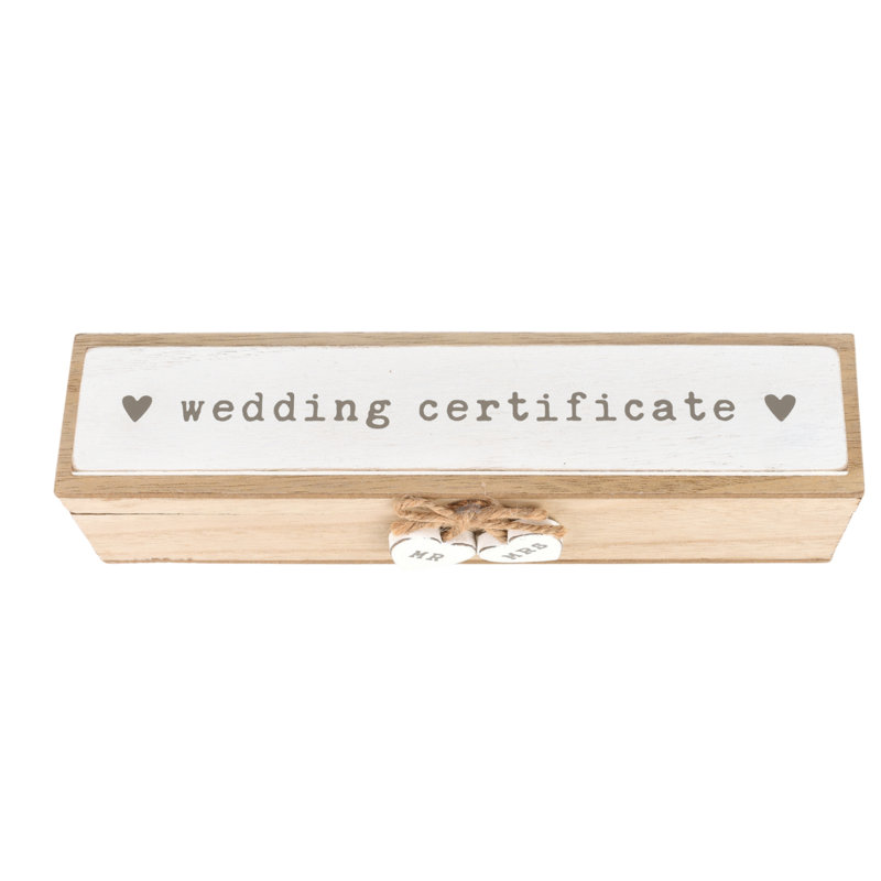 Schulman Wood Gift Card Holder