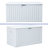 Edrosie Inc 54.3'' W 150 Gallons Water Resistant Resin Lockable Deck Box-101174076