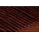 Betancourt Red, Orange,  Brown, Gray Hand-Woven Modern Striped Wool & Polyester Shag Indoor Rug