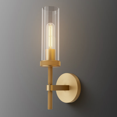 Twining 1- Light Dimmable Luxury Flush Mounted Sconces Wall Sconces(Bulb Included)