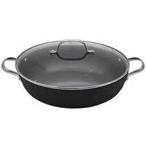 Hairy Bikers Cast Iron Enamelled Casserole Pot 26cm With Lid Grey