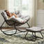 Chaise berçante de patio avec repose-pieds-1696083631