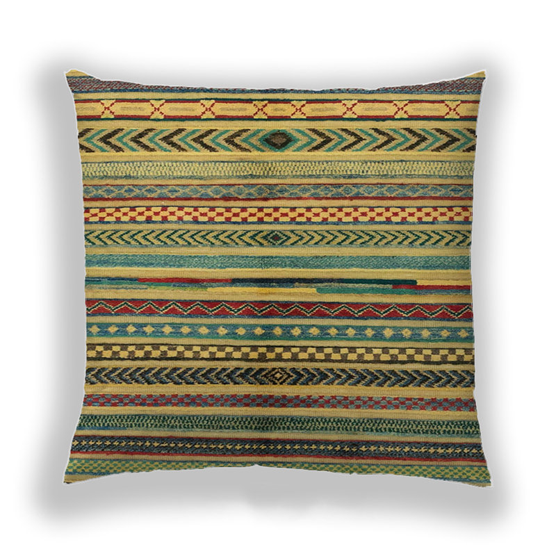 Coussin Abstract 2254, Microsuède