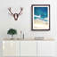 Blacks Beach in San Diego in Abstract - Picture Frame Graphic Art Print-55686623-55686625