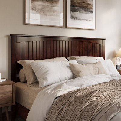 Kindig Solid Wood Panel Headboard