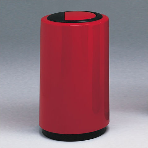 Poubelle 21 gallons receptacle Top Entry Round, Prune