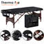 Table de massage portative 31 "Montclair ThermaTop de Red Barrel Studio® - noir