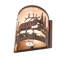 1 - Light Flush Mounted Sconce