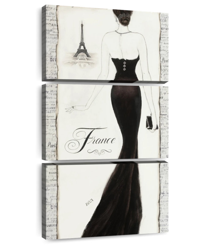 Élégance noire, H 32 po x l 15 po