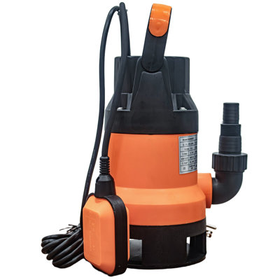 0.5 HP Submersible Utility Pump with Automatic Float Switch for Pool, Pond & Basement Drainage