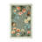 Scalloped Rug Machine Washable Floral Living Room Rugs Non Slip Bedroom Carpet for Nursery Dining Room Dorm Office-60734423-60734440