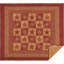 Courtepointe réversible en coton Ninepatch Star-496050456
