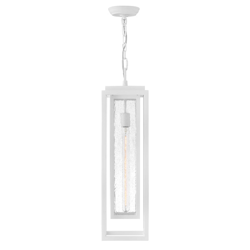 Grande lanterne suspendue Hinkley Republic, Textured White