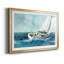 Voile côtière - peinture encadrée-16131015-16131013