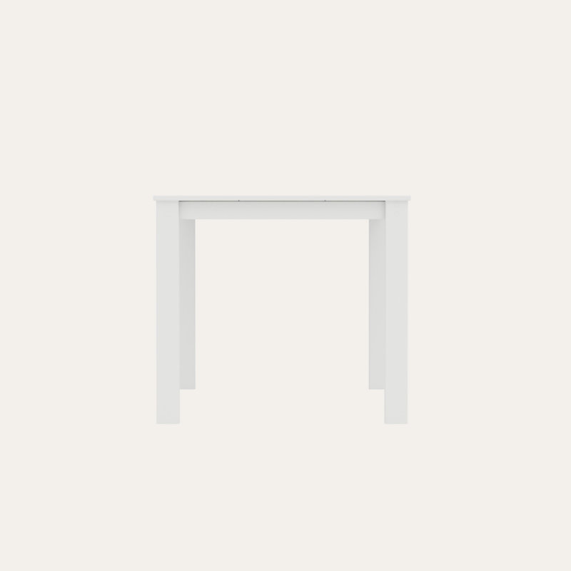 Studio Parsons 34" X 64" Dining Table, White