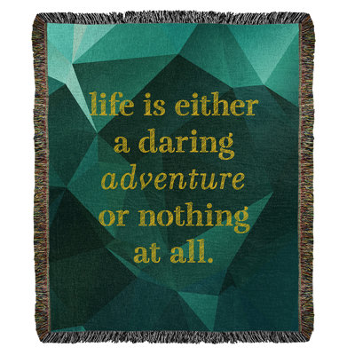 Hand Woven Throw Blanket