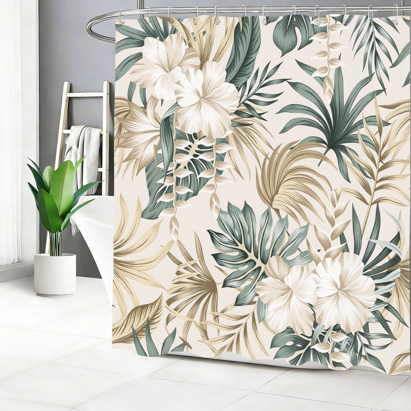 Rideau de douche Boho