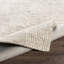 Tapis géométrique blanc cassé / gris / ivoire / noir en laine tissée à la main Becker-1706351504