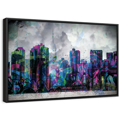 " Graffiti Overcast New York "