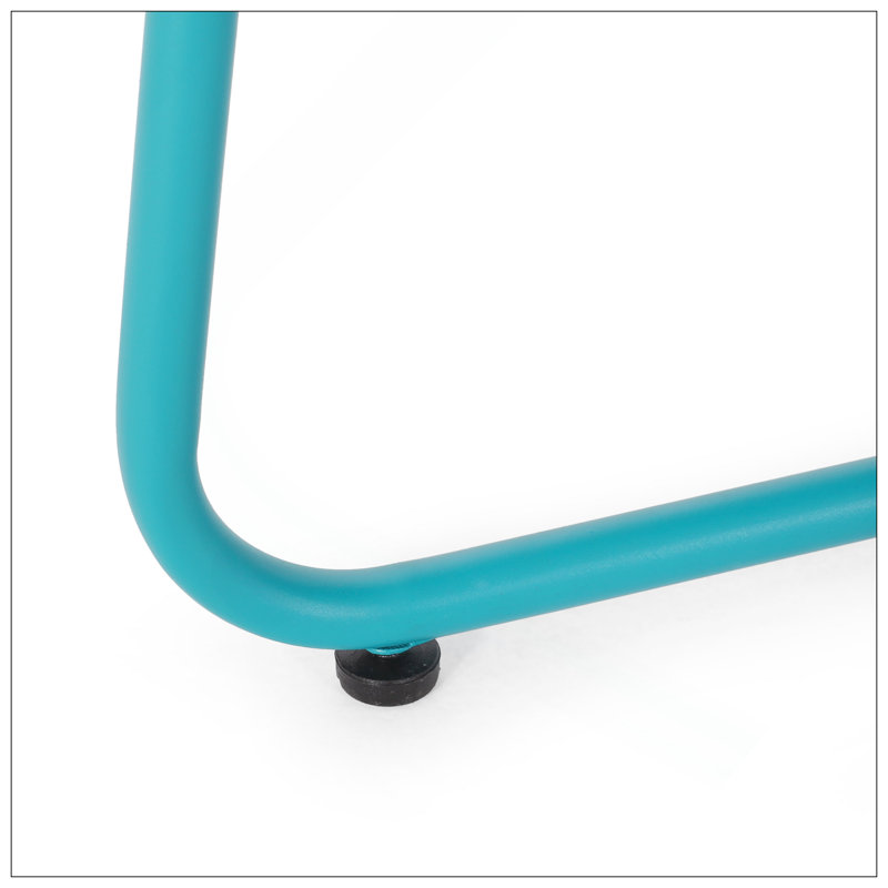 ALDER 18" SIDE TABLE, Teal