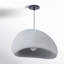 Luminaire suspendu simple gris clair Prim 1-14276951