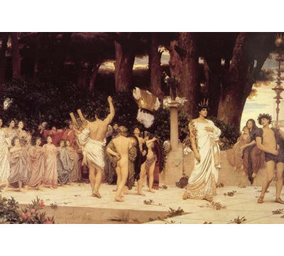 " Daphnephoria " by William Bouguereau