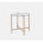 Glass Top End Table